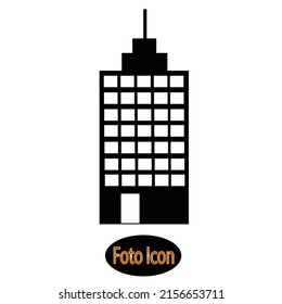 Building icon. Vector illustration eps10