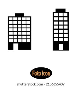 Building icon. Vector illustration eps10