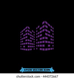 Building icon vector illustration eps10.