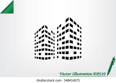 Building icon vector illustration eps10.