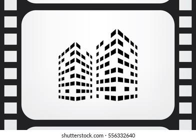 Building icon vector illustration eps10.