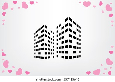 Building icon vector illustration eps10.