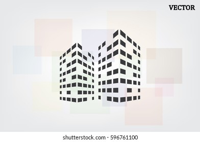 Building icon vector illustration eps10.