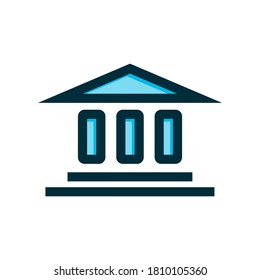 building icon vector illustration isolated on white background