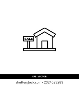 Plantilla del logotipo de la ilustración del vector de icono para muchos fines. Aislado sobre fondo blanco.