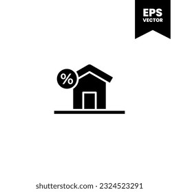 Building icon vector illustration logo template for many purpose. Isolated on white background.