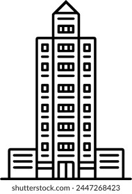 Ilustración de línea de Vector
