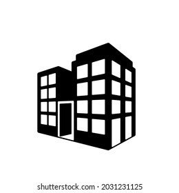 Building icon vector set. House illustration sign collection. skyscraper sign or symbol.