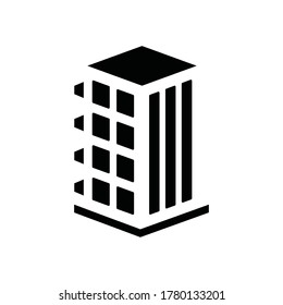 building icon vector sign symbol