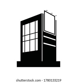 símbolo del vector del icono de construcción