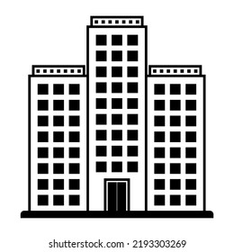 building icon, building vector sign symbol