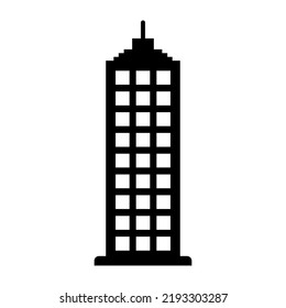 building icon, building vector sign symbol