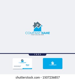 Building icon vector, template Real Estate Logo House