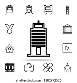 building icon. web icons universal set for web and mobile