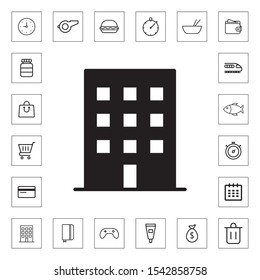 Building icon for web and mobile