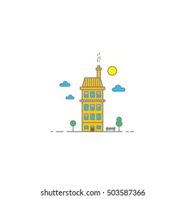 Building icon for web and mobile