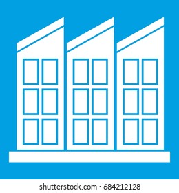 Building icon white