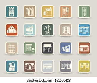 Building Icons icons