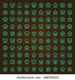 Building icons
