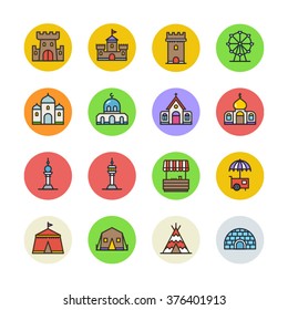 Building icons