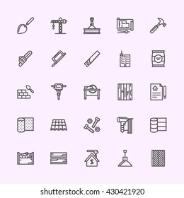iconos de construcción