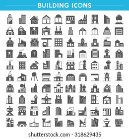 building icons set