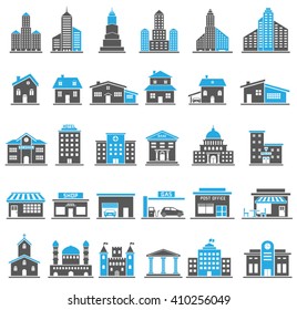 Building Icons Set