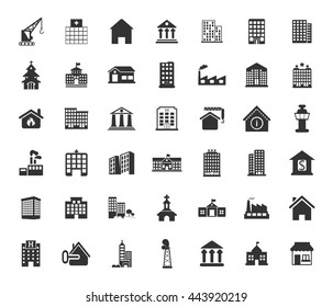 conjunto de iconos de construcción