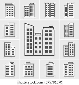 Building Icons set