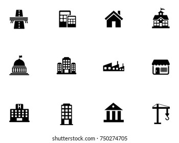 Building Icons set