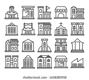Vektorillustration der Bausymbole