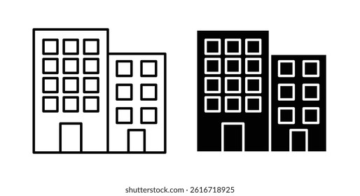 Building icons set for website design