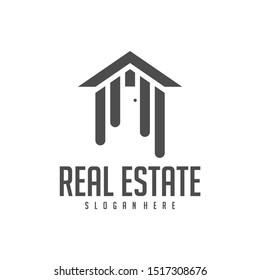 Building Idea logo template, Modern City logo designs concept, Real Estate logo Vector Illustration
