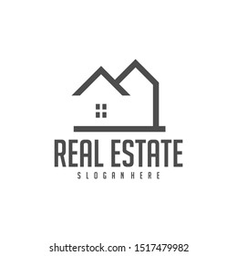 Building Idea logo template, Modern City logo designs concept, Real Estate logo Vector Illustration