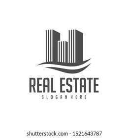 Building Idea logo template, Modern City logo designs concept, Real Estate logo Vector Illustration