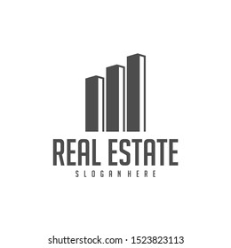 Building Idea logo template, Modern City logo designs concept, Real Estate logo Vector Illustration