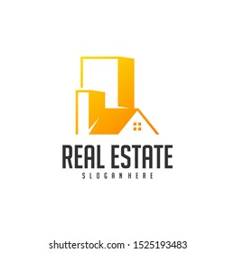 Building Idea logo template, Modern City logo designs concept, Real Estate logo Vector Illustration