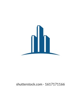 Building idea vector logo design template. Real Estate logo Vector Illustration