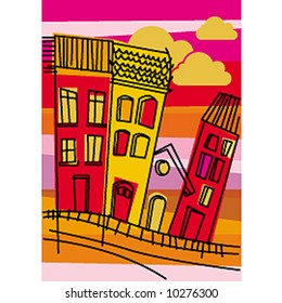 building illustration