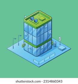 building illustration construction  vector tajawindu