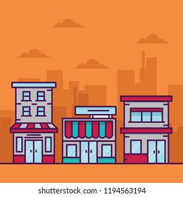 building illustration design