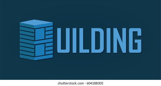 Building Illustration. Vector building Icon