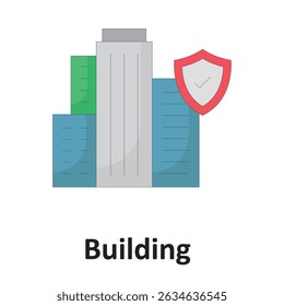 Seguro de construcción :Icono de Vector que puede modificarse o editarse fácilmente

