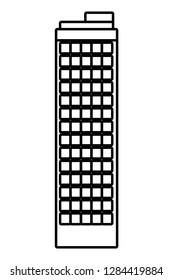 building isolated icon