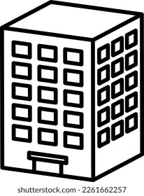 Un icono de vector aislado de construcción.