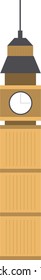 Building isolated vector illustration