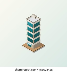 Building isometric design