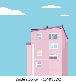 building landscape, home decor vector