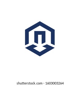 building letter N logo design vector template sign icon
