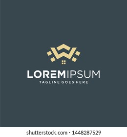 building letter W logo design inspiration